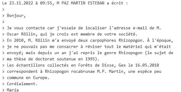 mail Maria P. Martin